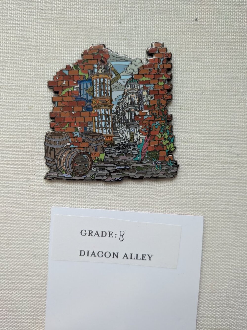 Diagon Alley pin